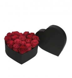 Kalp Kutuda Kırmızı Güller – Özel Romantik Hediye